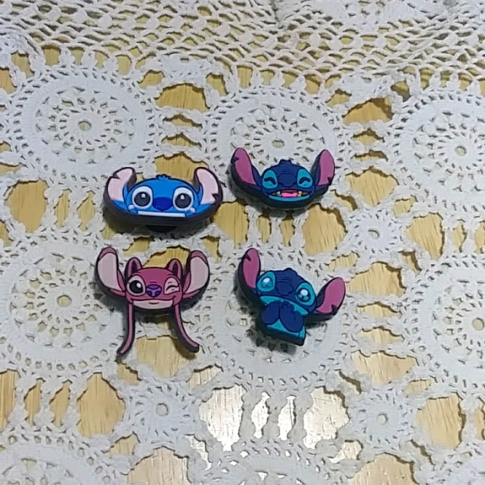 Jibbitz, Shoe Charms for CROCS or similar, Stitch